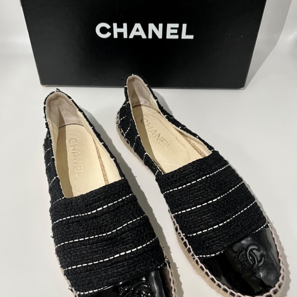 Chanel Cloth Espadrilles - Picture 4 of 5
